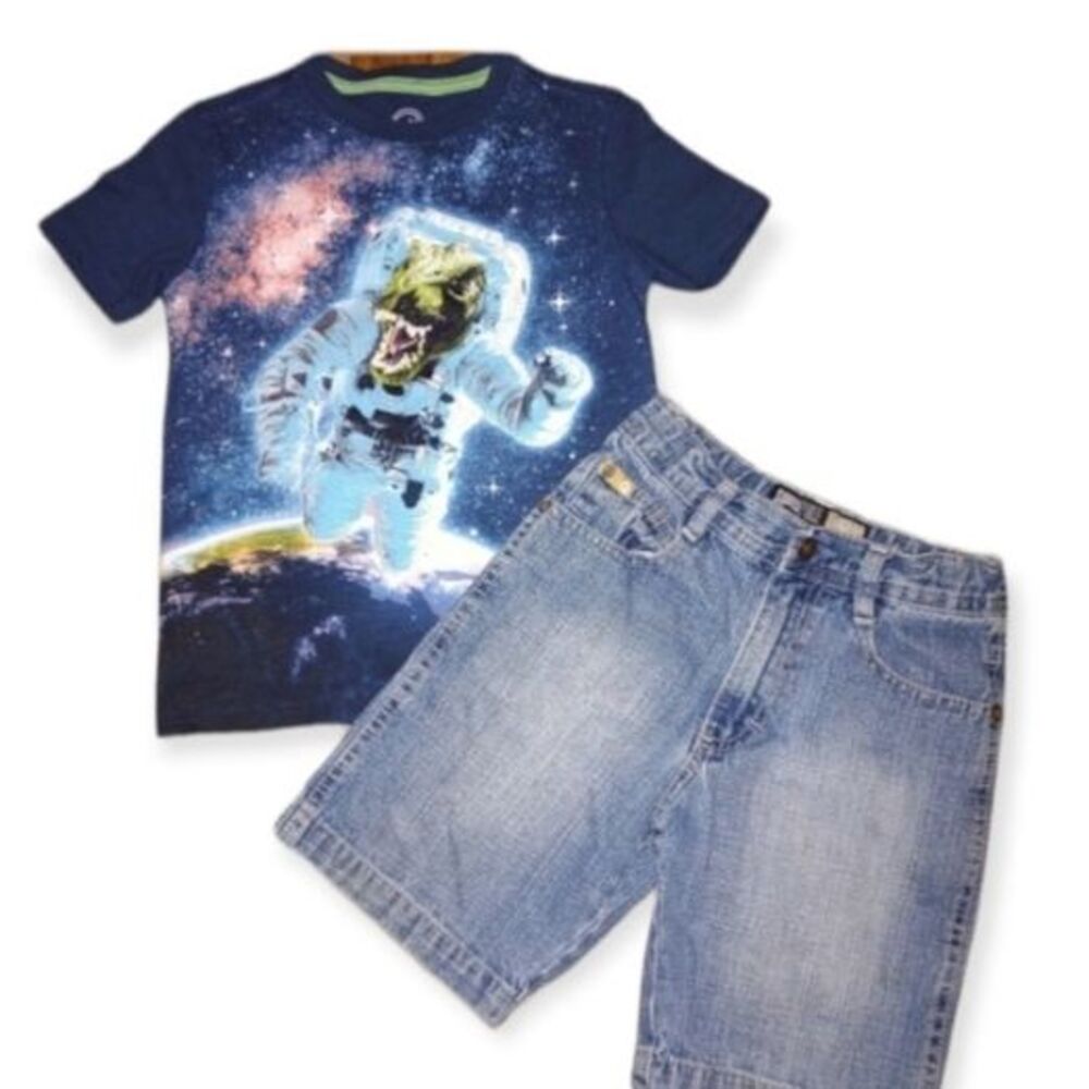 South Pole / Wonder Nation‎ Summer Outfit Bundle For Boys Size 4/5